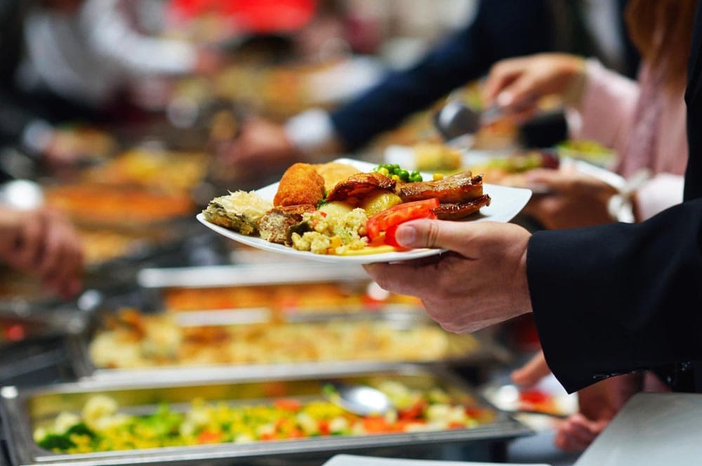 Corporate Lunch Buffet | The Villa | Orange County Lunch Events